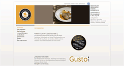 Desktop Screenshot of gasthaus-settele.de